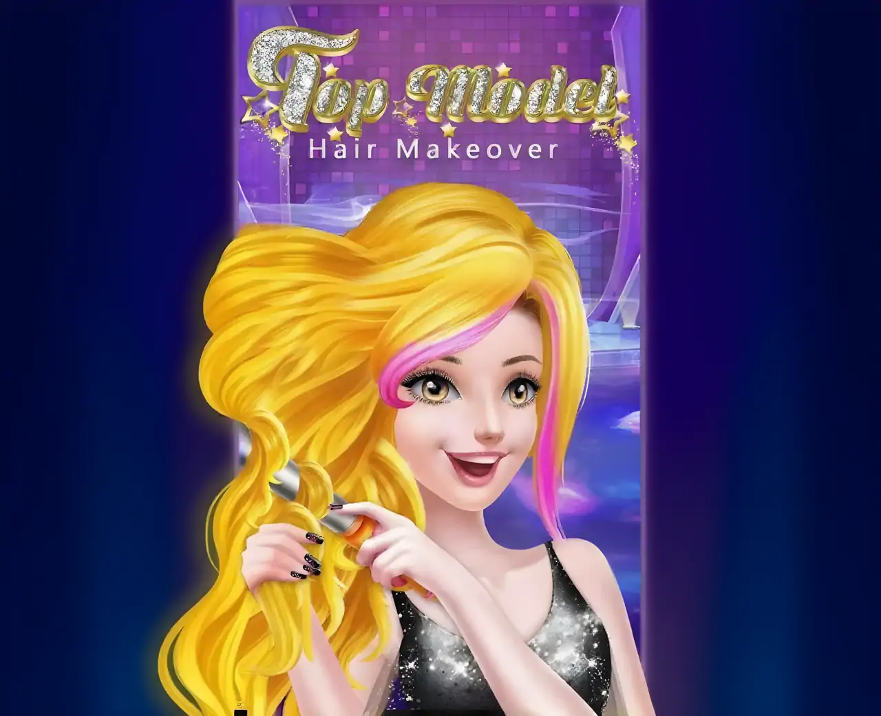 美发沙龙游戏-剪发、造型、给女孩做头发