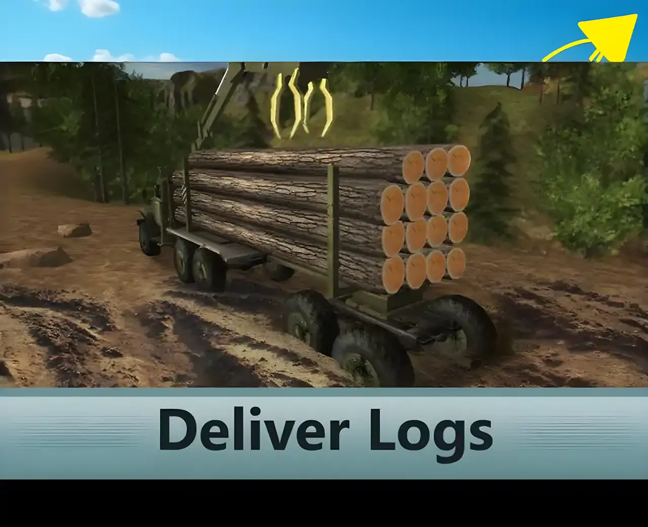 锯木车司机模拟器3D