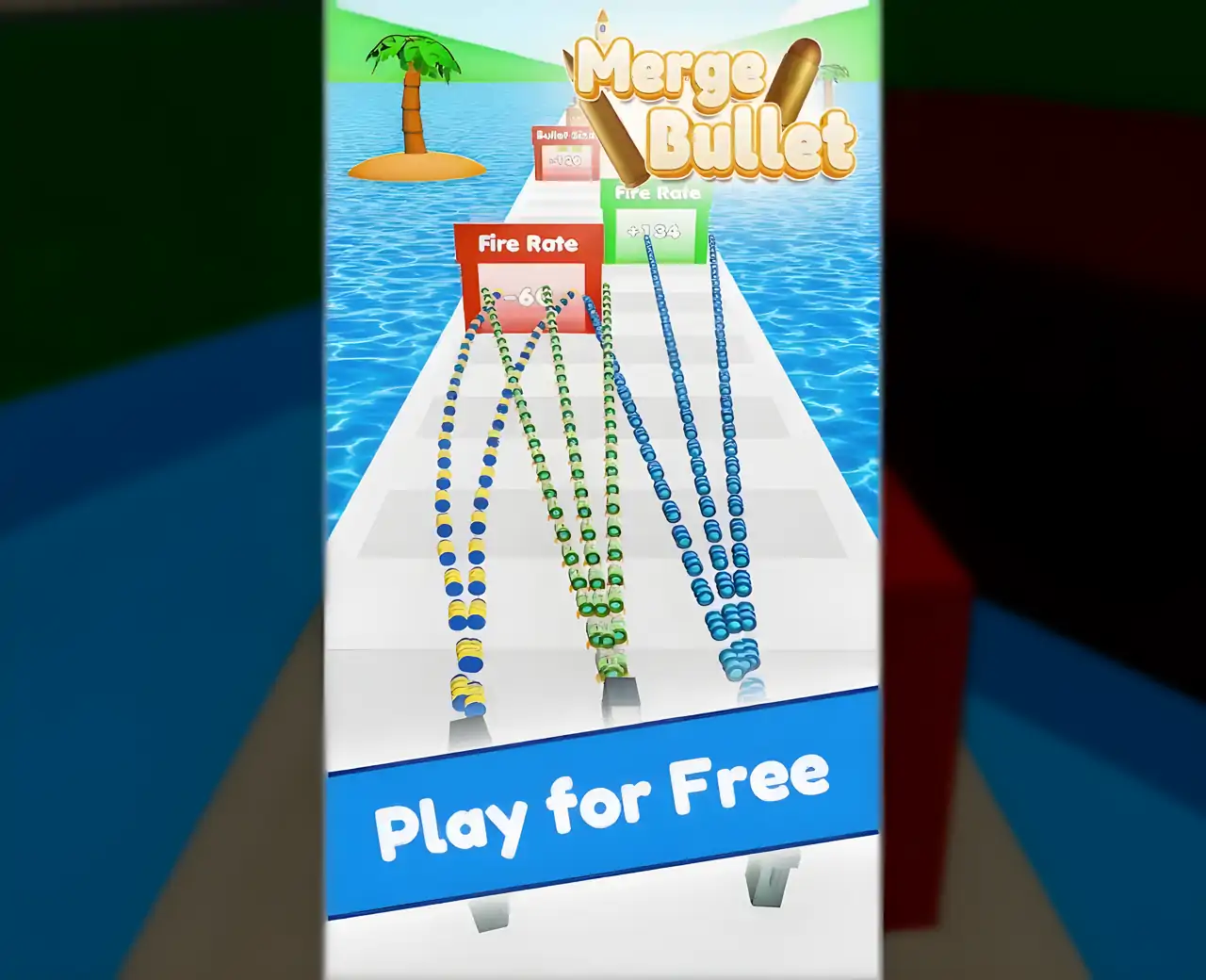 合并子弹：枪手奔跑3D