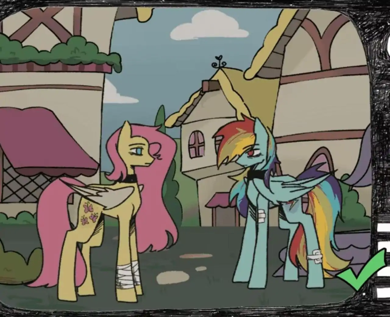 暗黑小马童话故事