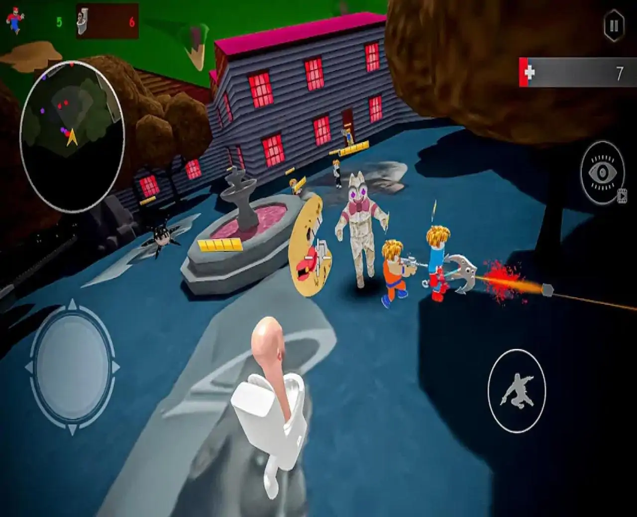 Skibidi射击游戏：生存FPS