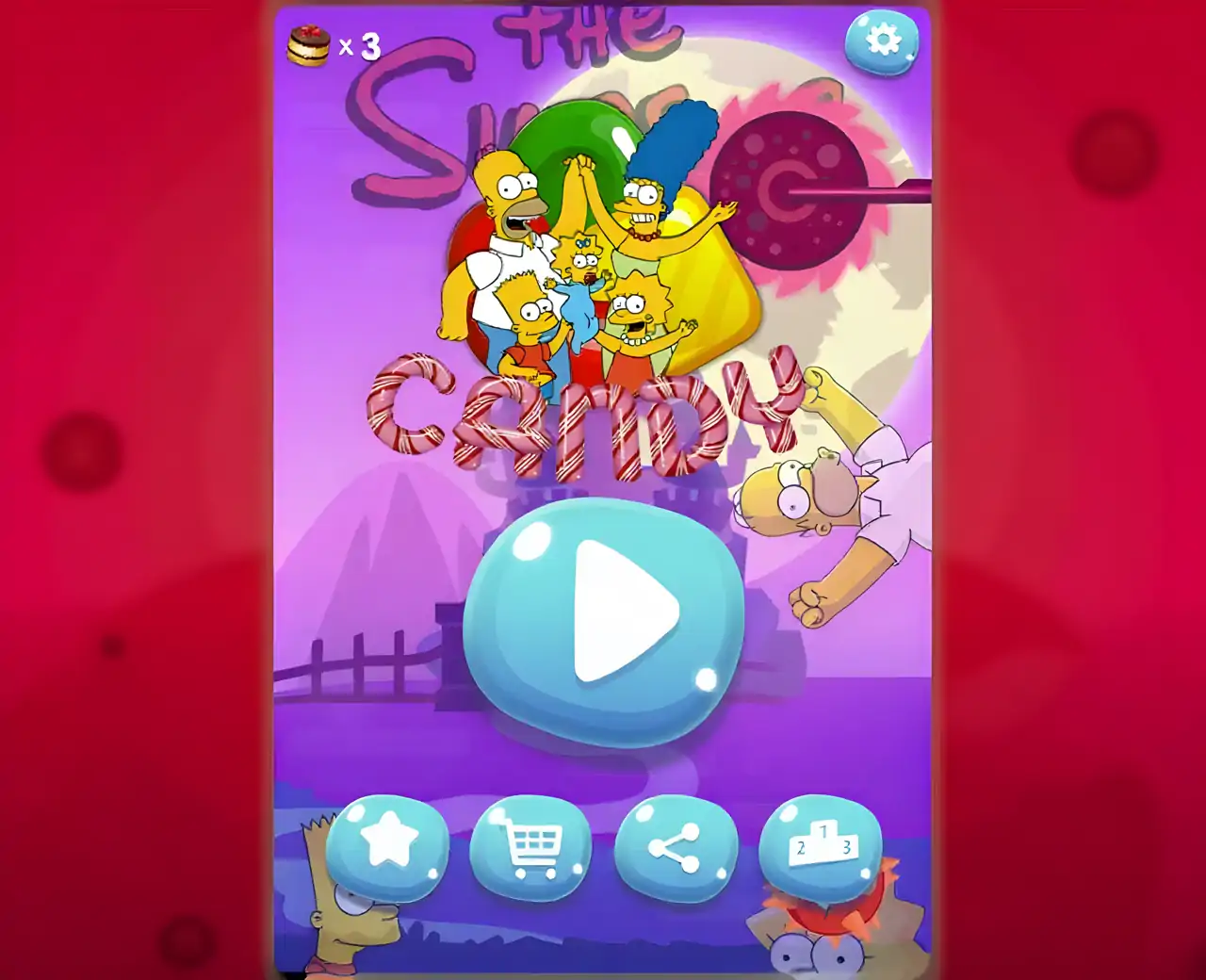 辛普森粉碎-糖果糖2018