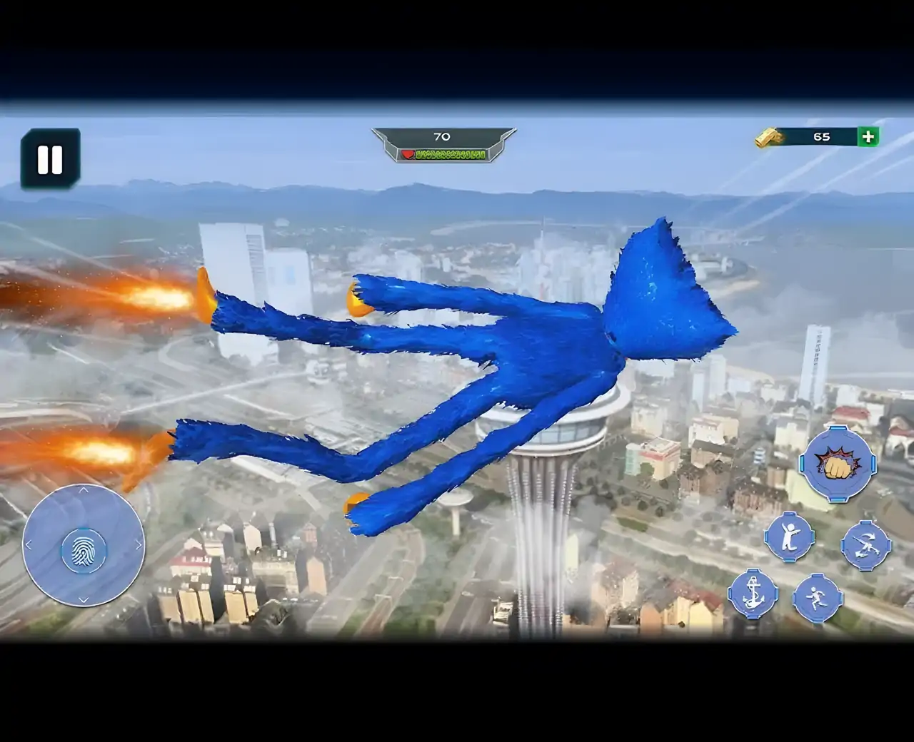 蜘蛛绳英雄游戏