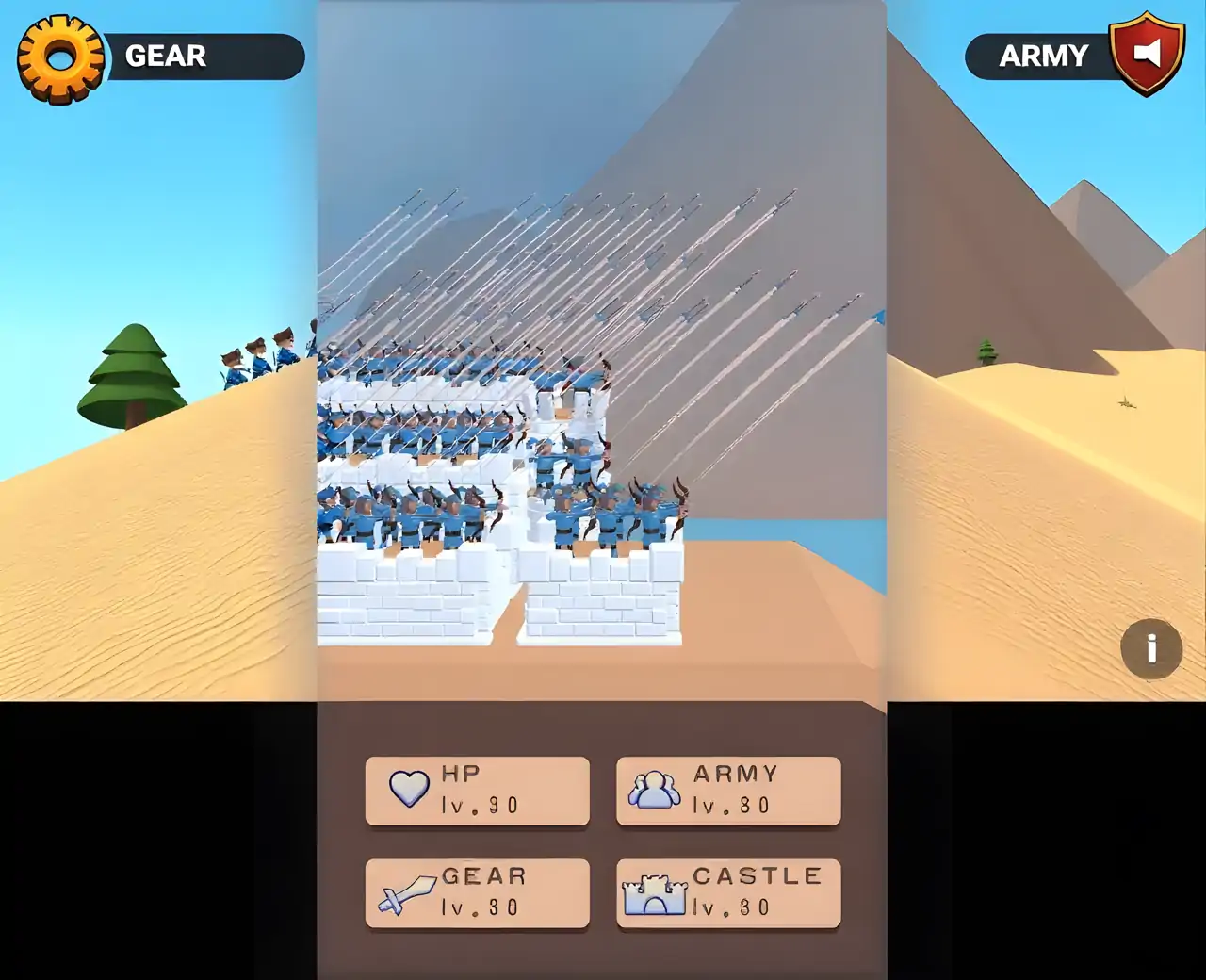 射箭战：城堡撞车者