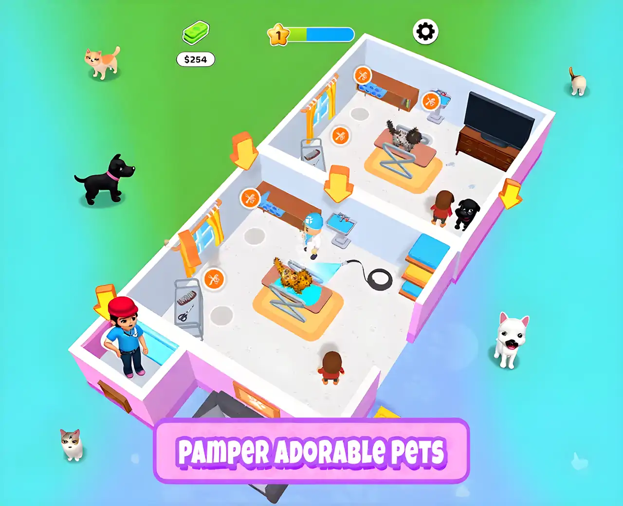 我的宠物水疗中心