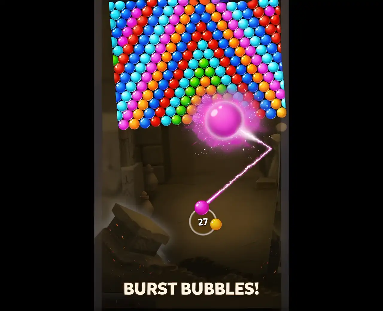 水果泡泡龙：经典消消乐单机泡泡大作战FC怀旧经典小霸王游戏