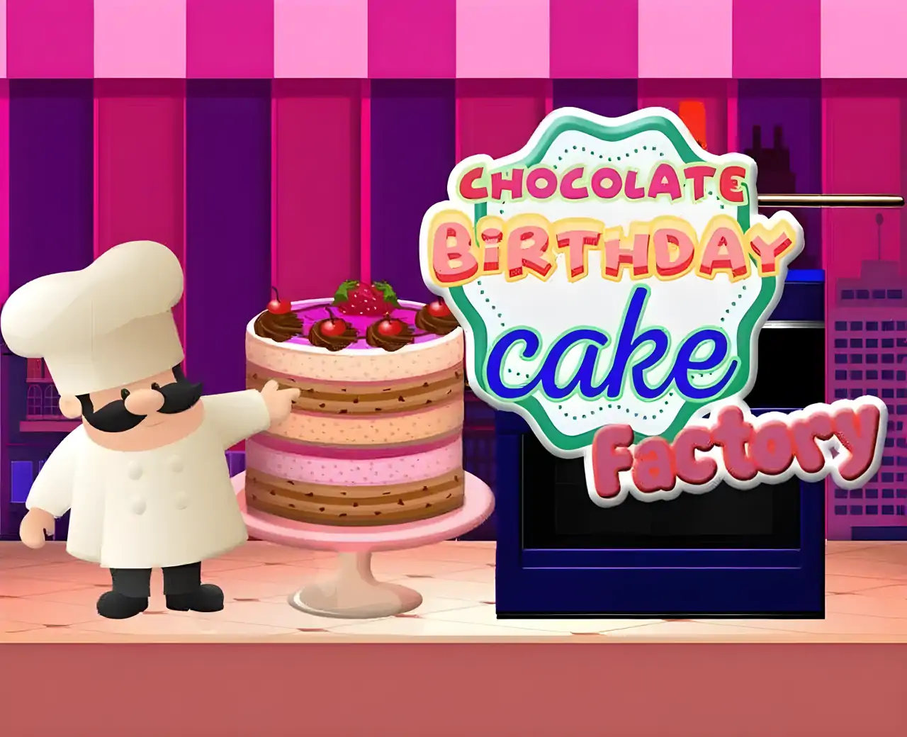 巧克力生日蛋糕厂-甜点制作
