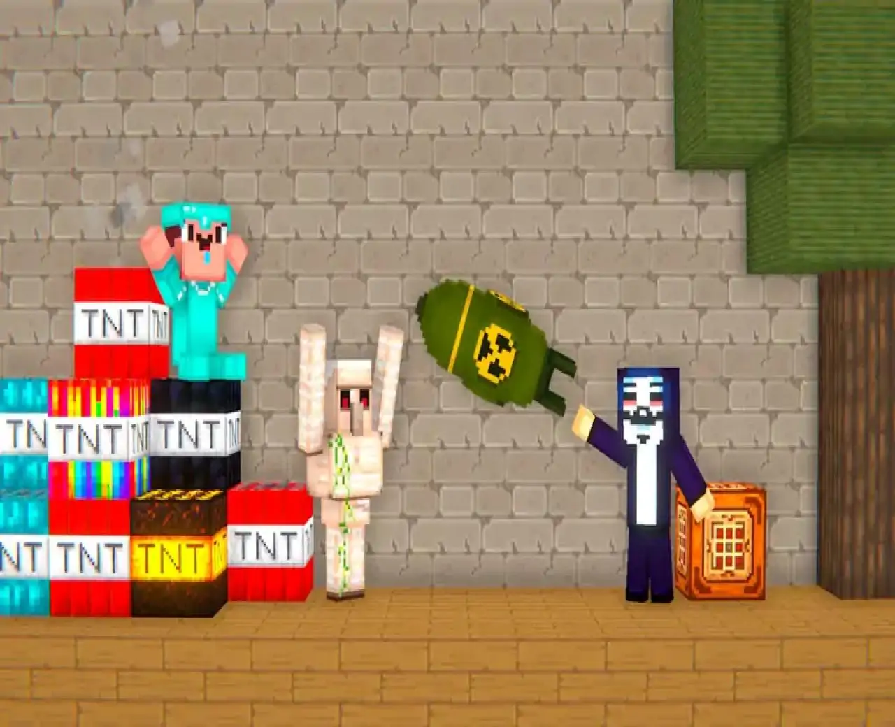 菜鸟沙盒3D:动作世界