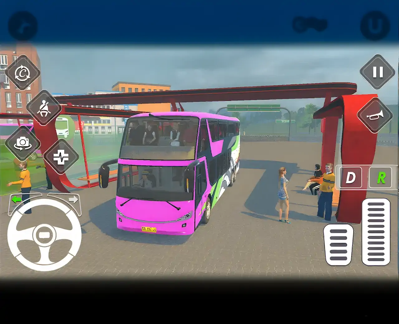 长途巴士游戏城市巴士