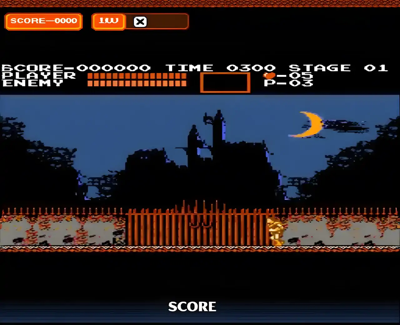 恶魔城1汉化版（FC游戏）