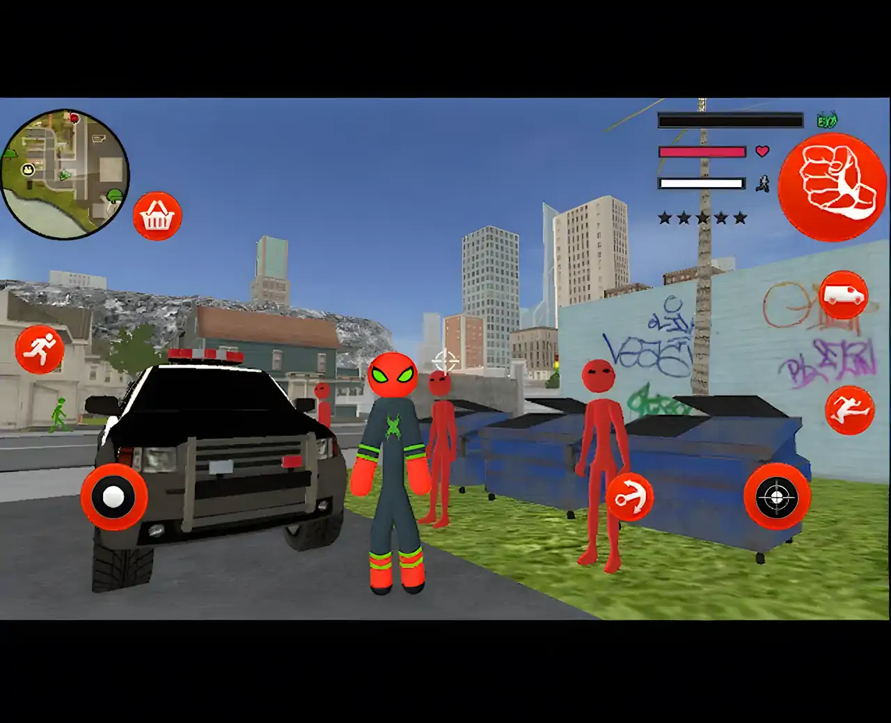 火柴人蜘蛛绳英雄