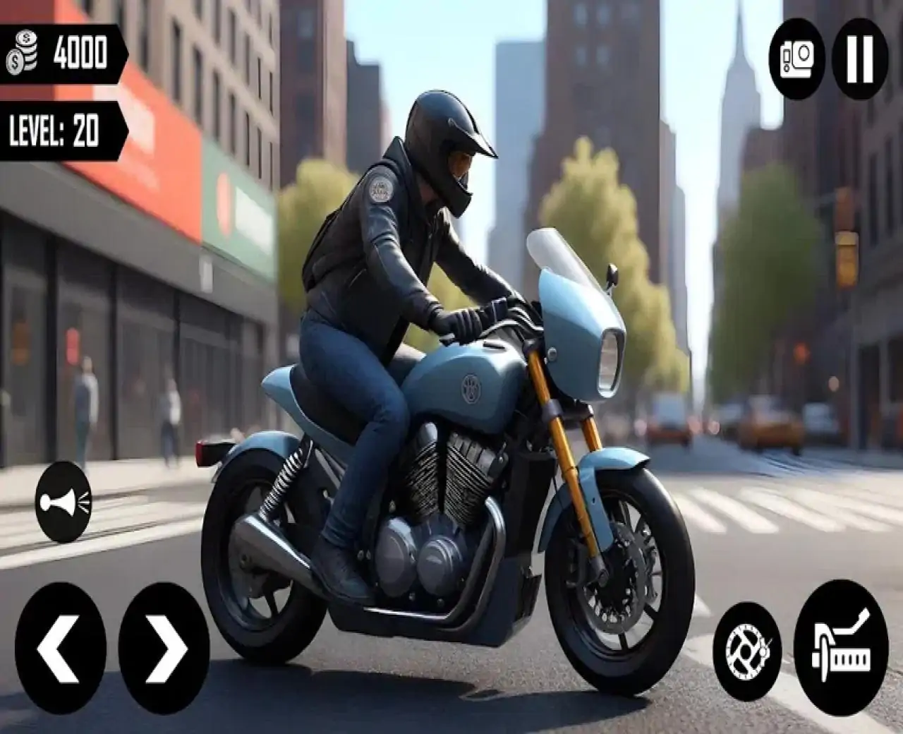 摩托骑士:自行车出租车游戏3d