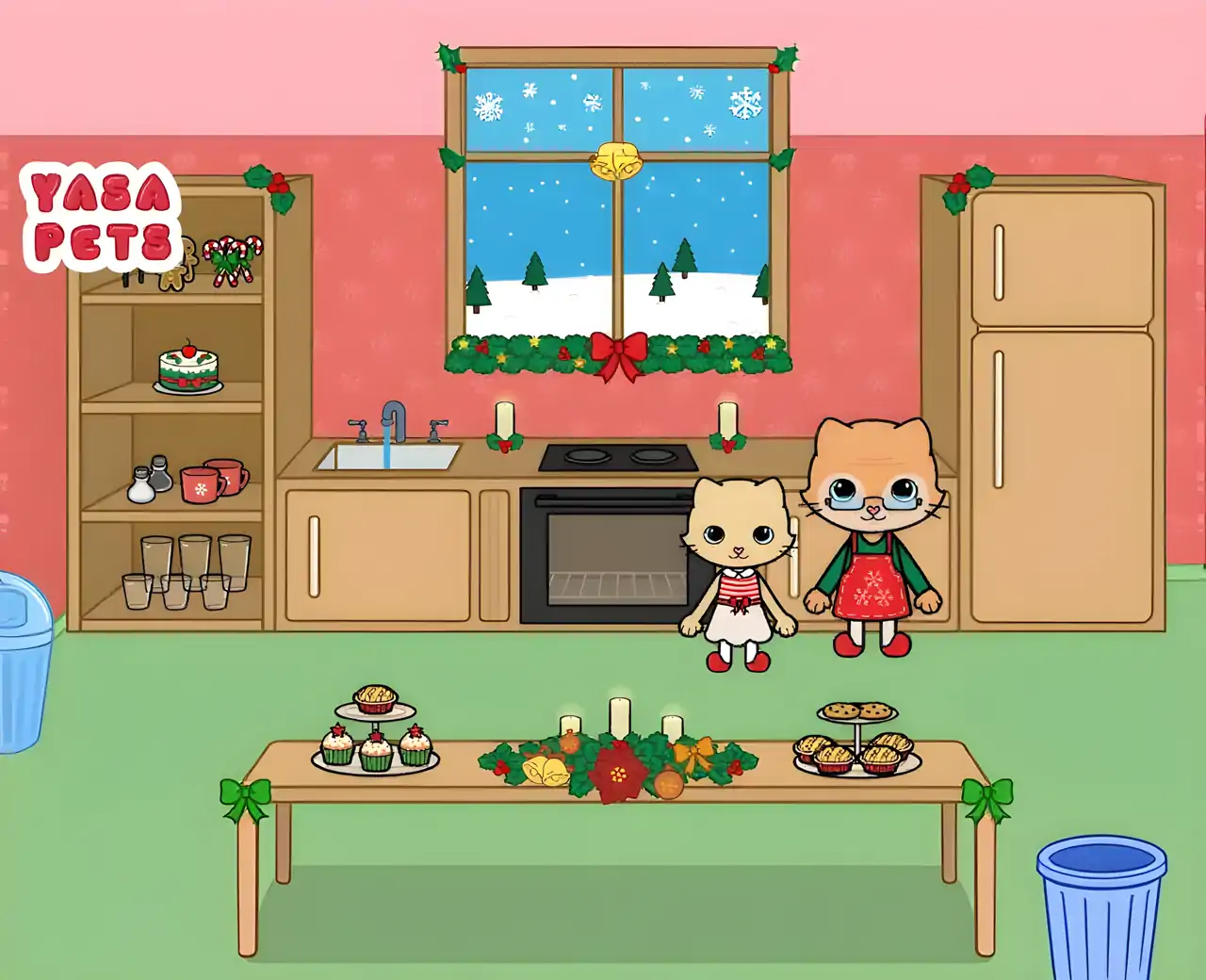 雅莎宠物圣诞节