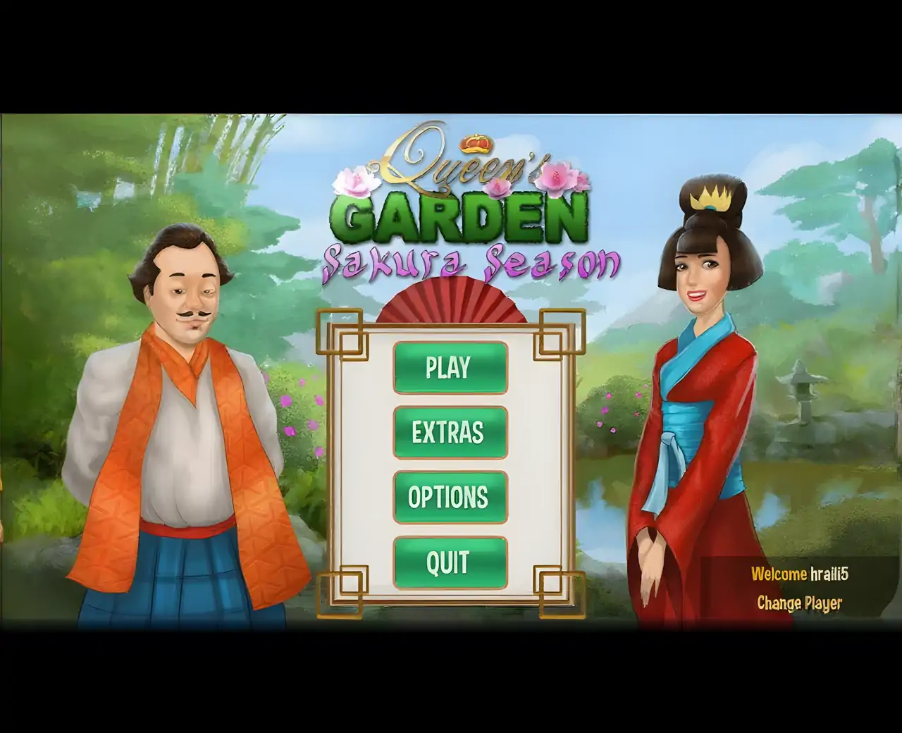 王后庭园4:樱花季节