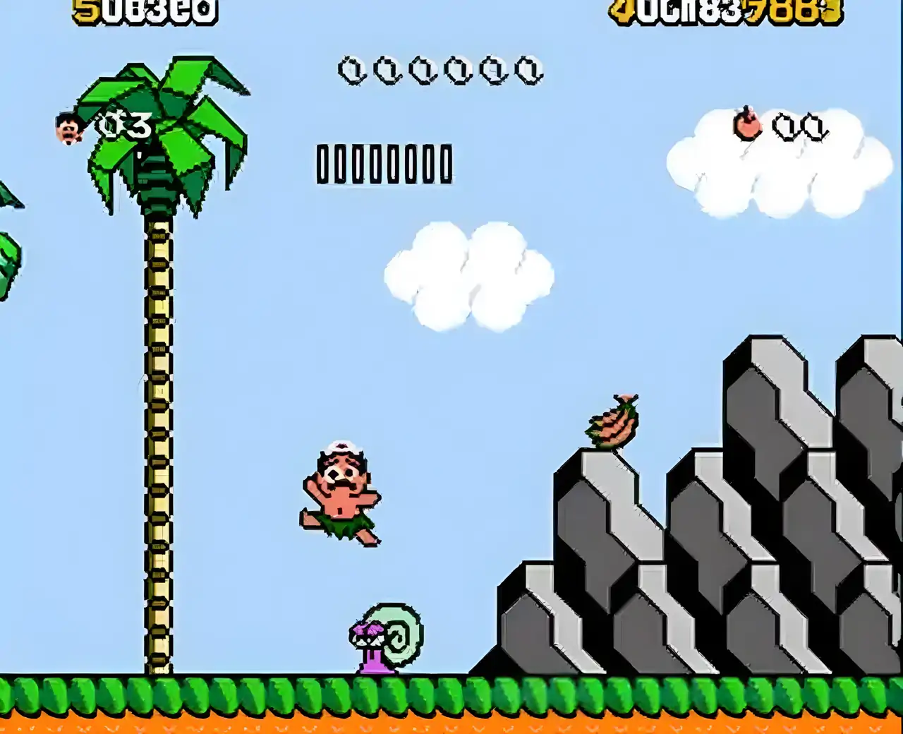 高桥名人的冒险岛3（FC游戏）