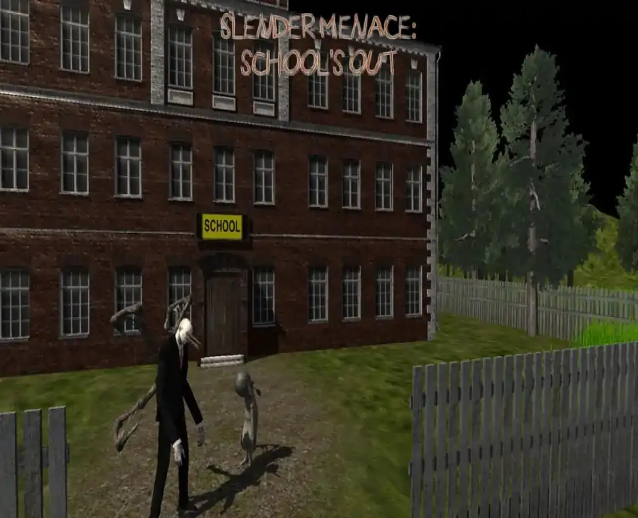 长条人惊魂;逃离校园