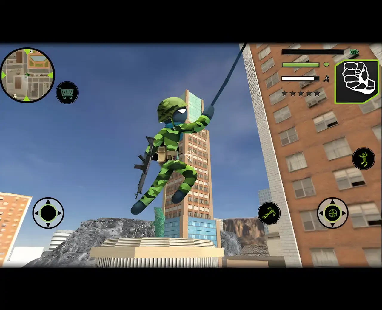 火柴人绳索特种兵