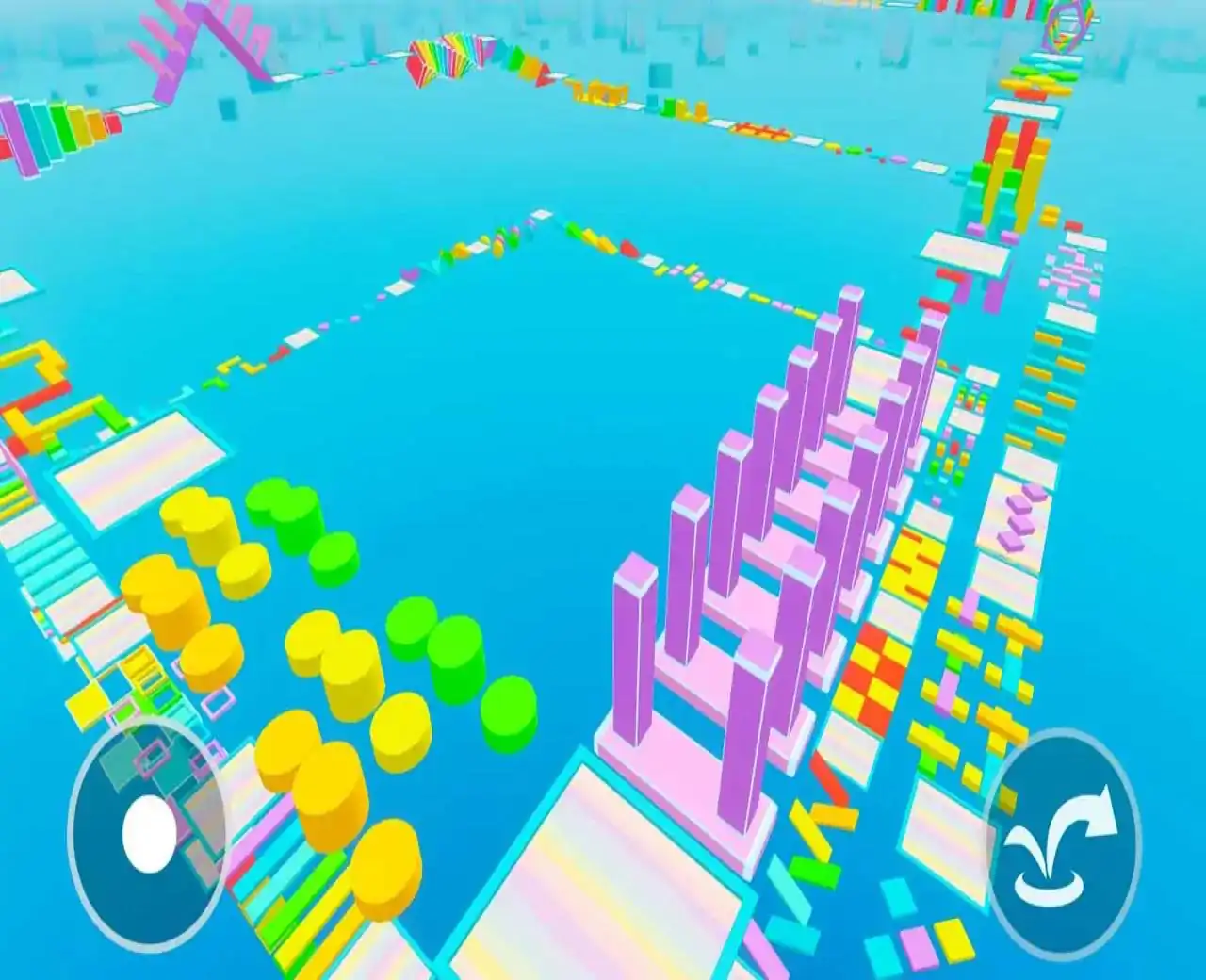 寒假彩虹换装跑酷挑战赛