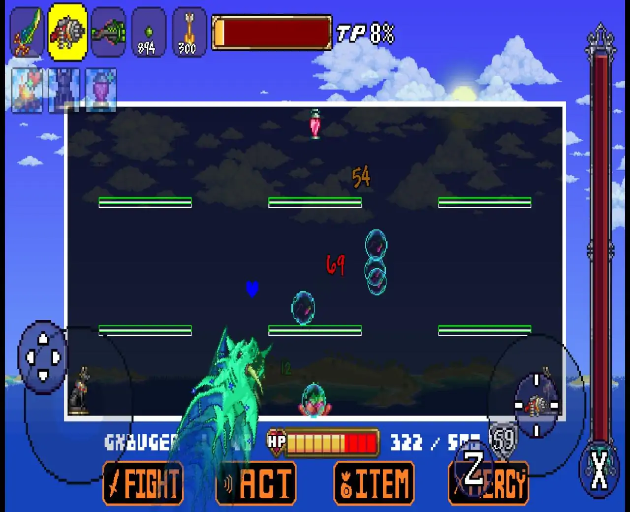 传说之下&TR：猪鲨战