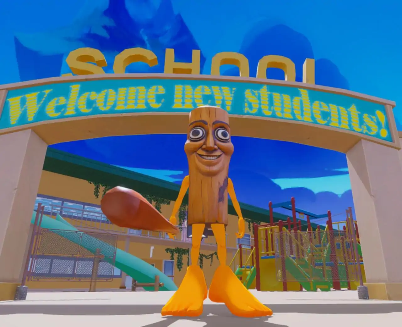 幼稚园躲猫猫-外国山海经木棍人来袭!