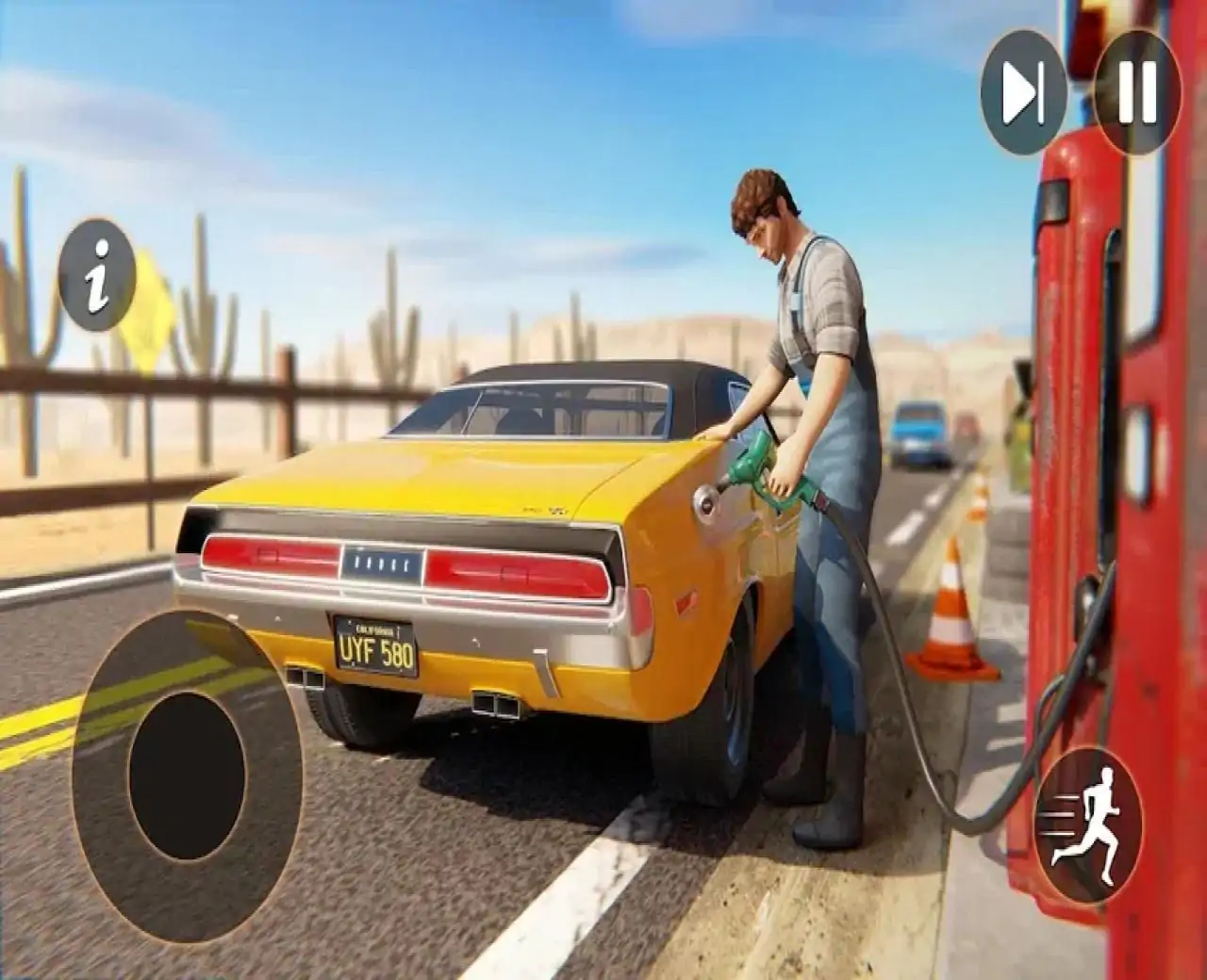 气体车站服务模拟器