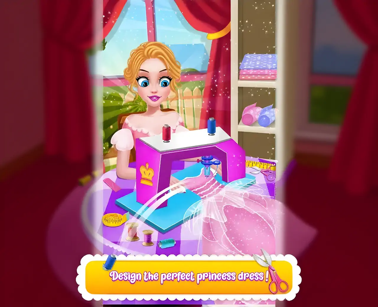 新生儿漂亮的公主护理