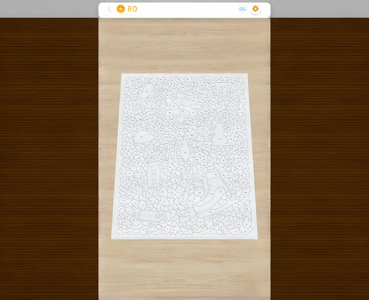 填充图片形状拼图