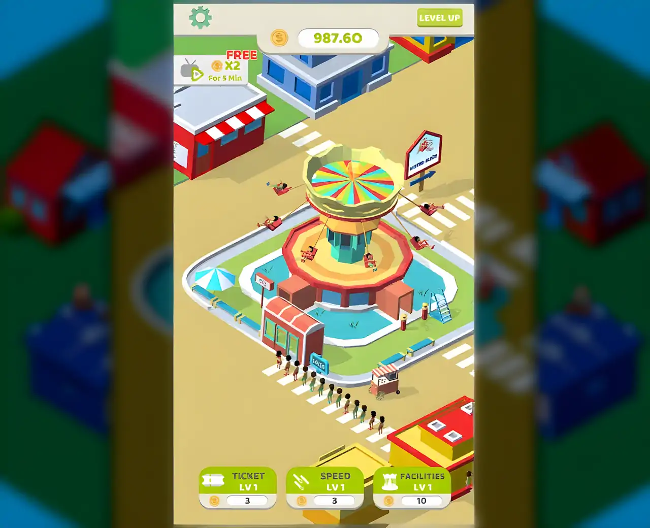 IdleAmusementPark-大亨游戏