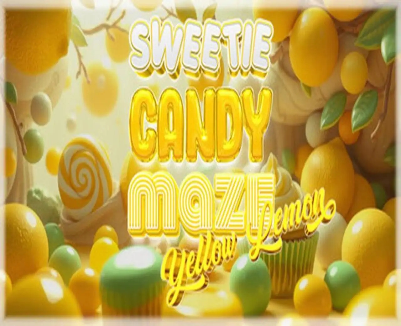 Sweetie Candy Maze: Yellow Lemon