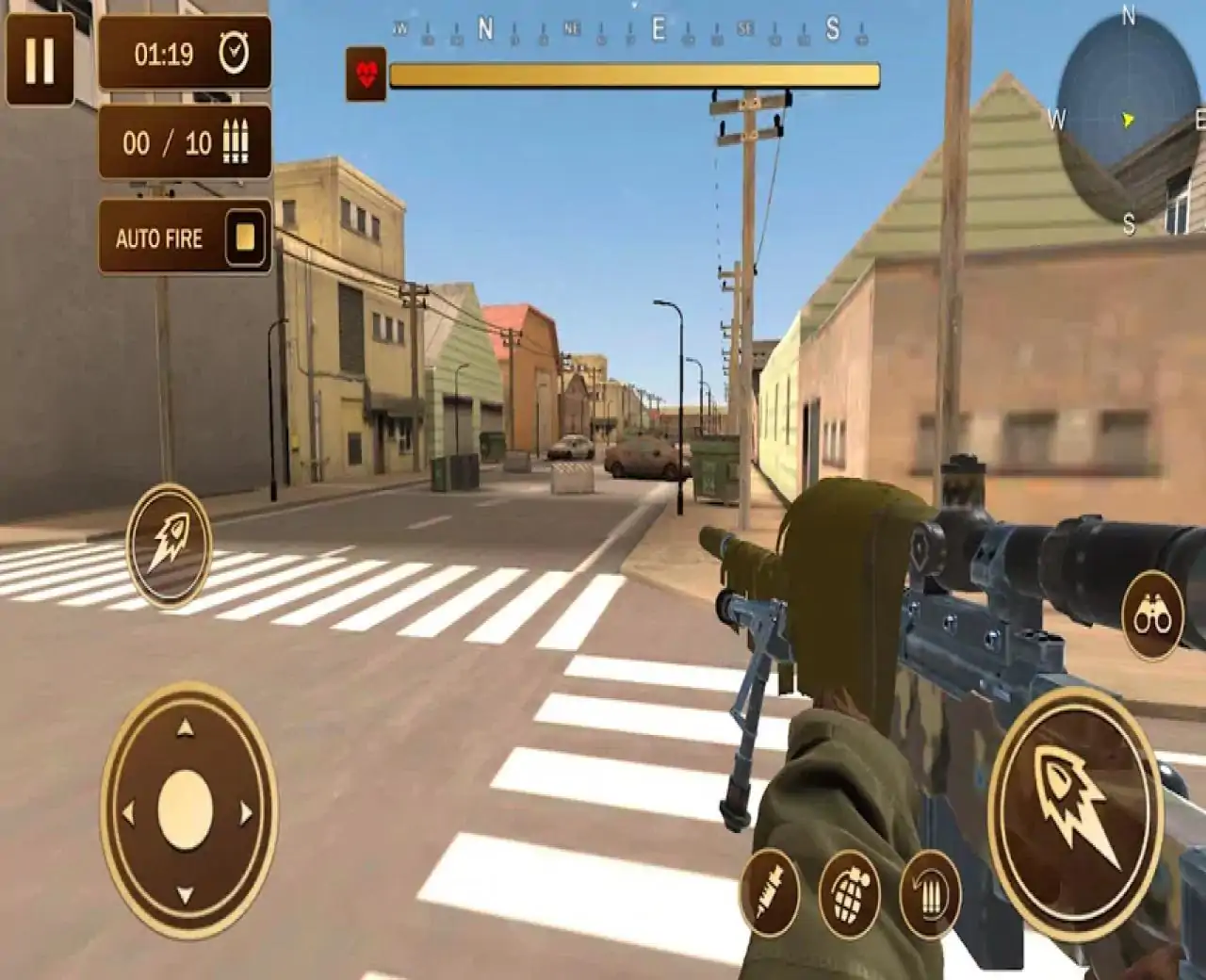 战争射击游戏-枪支游戏