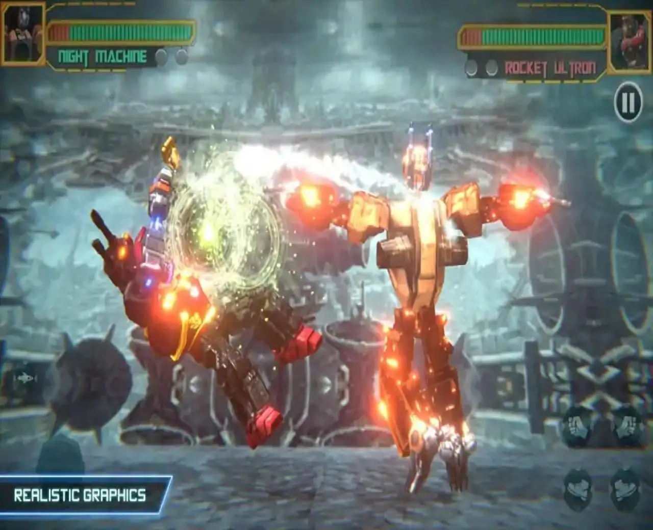 真正的机器人环战斗变换