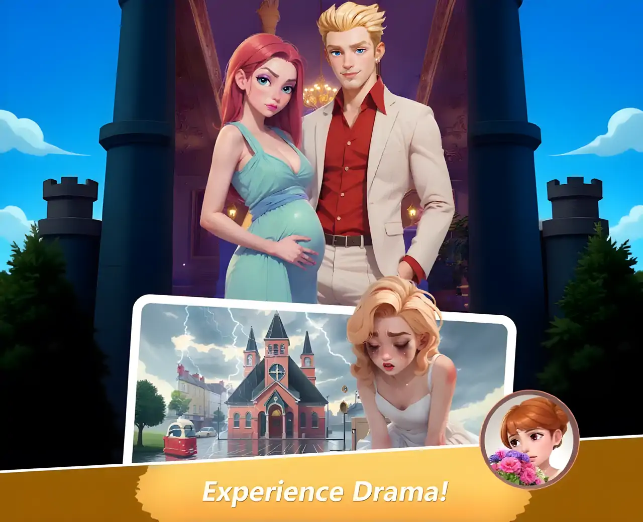 瓷砖狂热3D：化妆故事