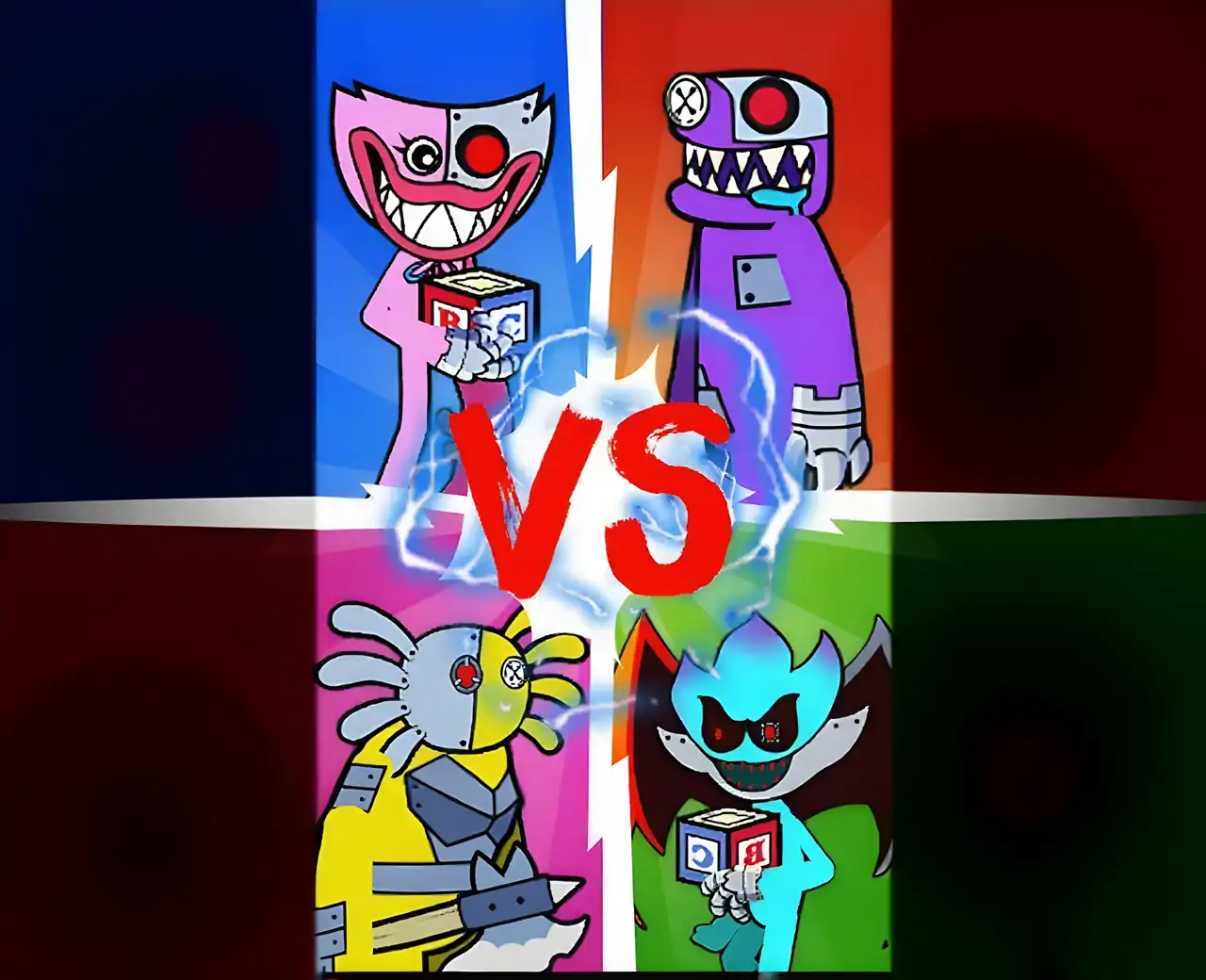 合并怪物：彩虹防御