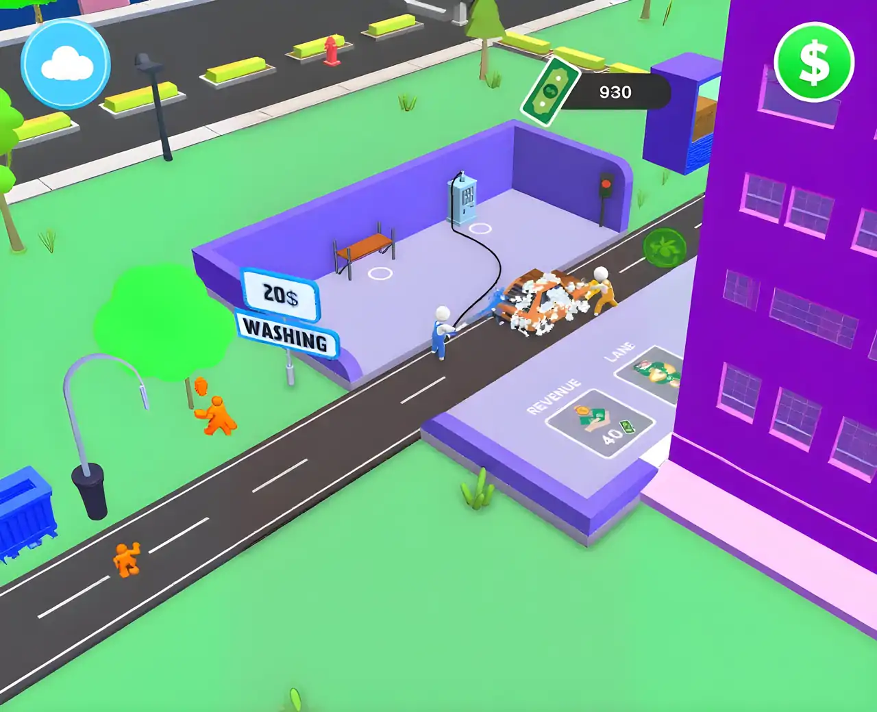 汽车护理模拟器