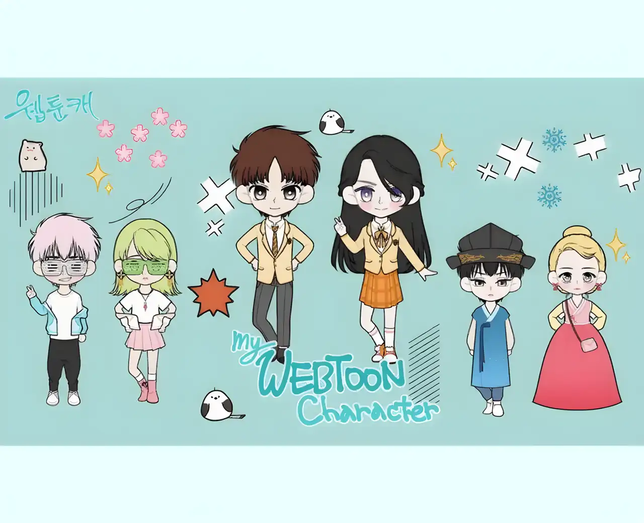 K-pop偶像头像制作者