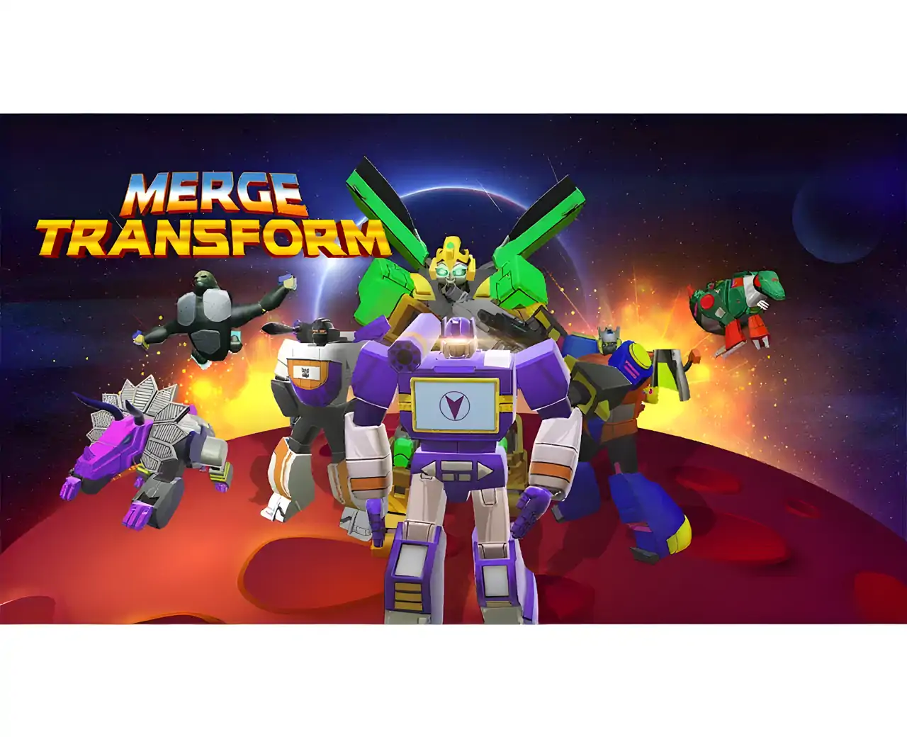 合并机器人变形战斗