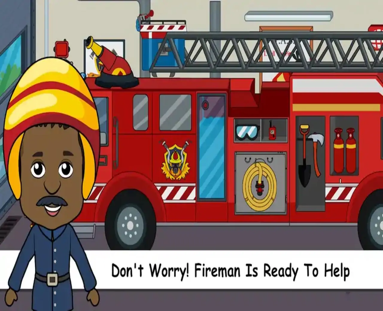 提兹镇儿童消防车