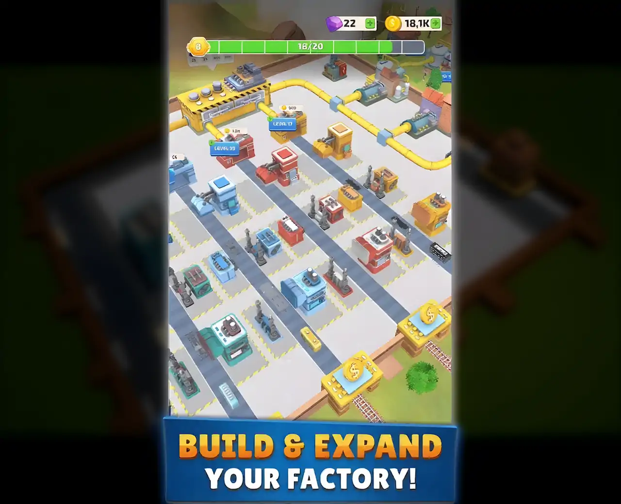 火车工厂：放置大亨