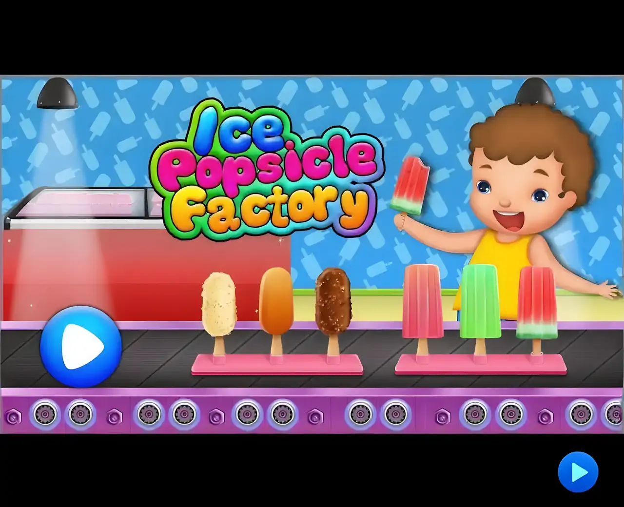 冰棒冰淇淋工厂：冰冻冰淇淋制造商游戏
