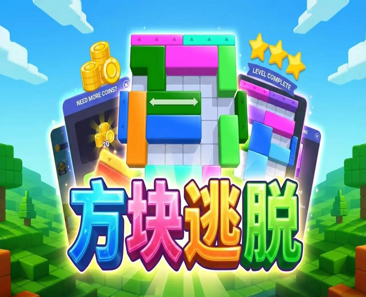方块逃脱
