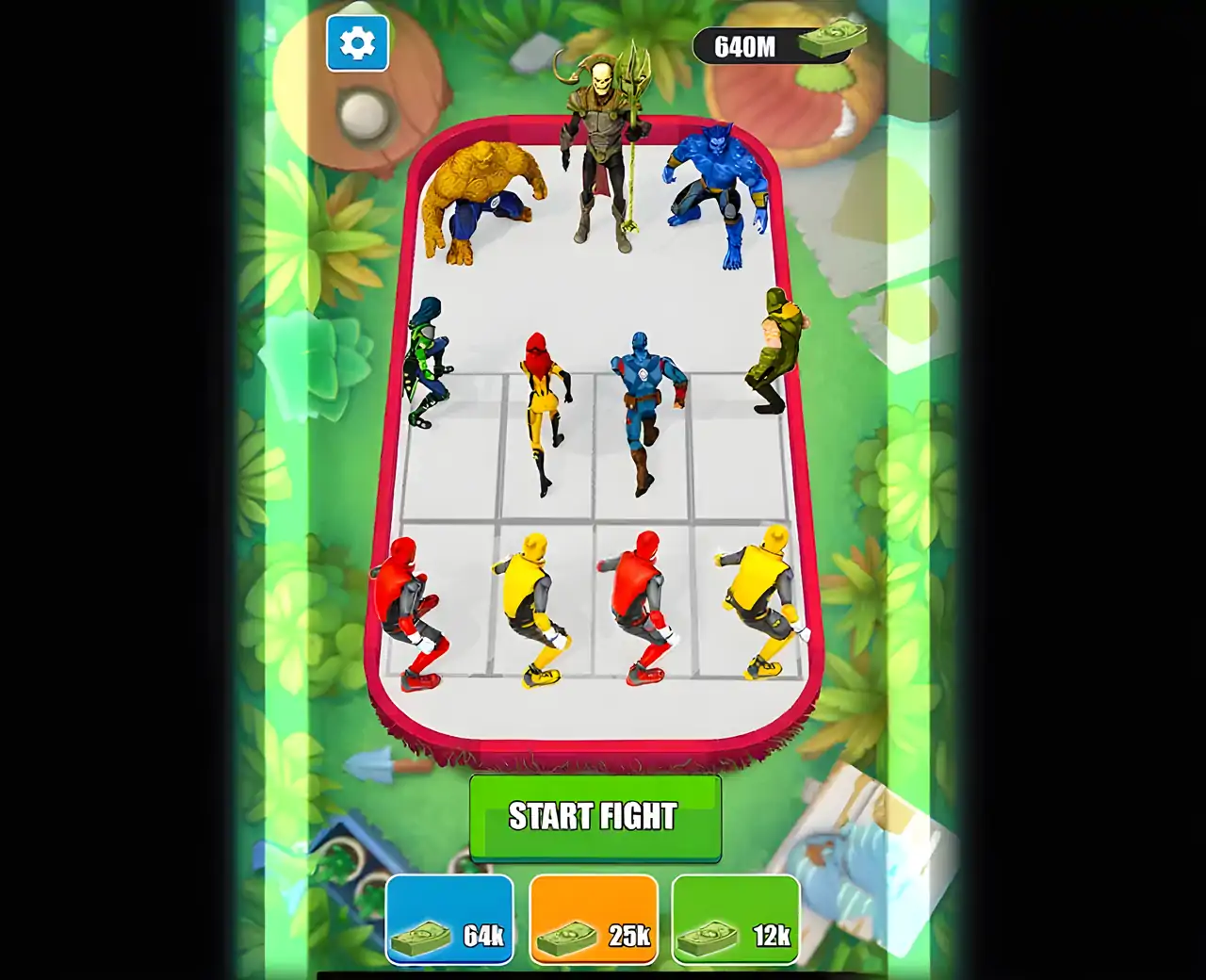 超级英雄合并大师机器人