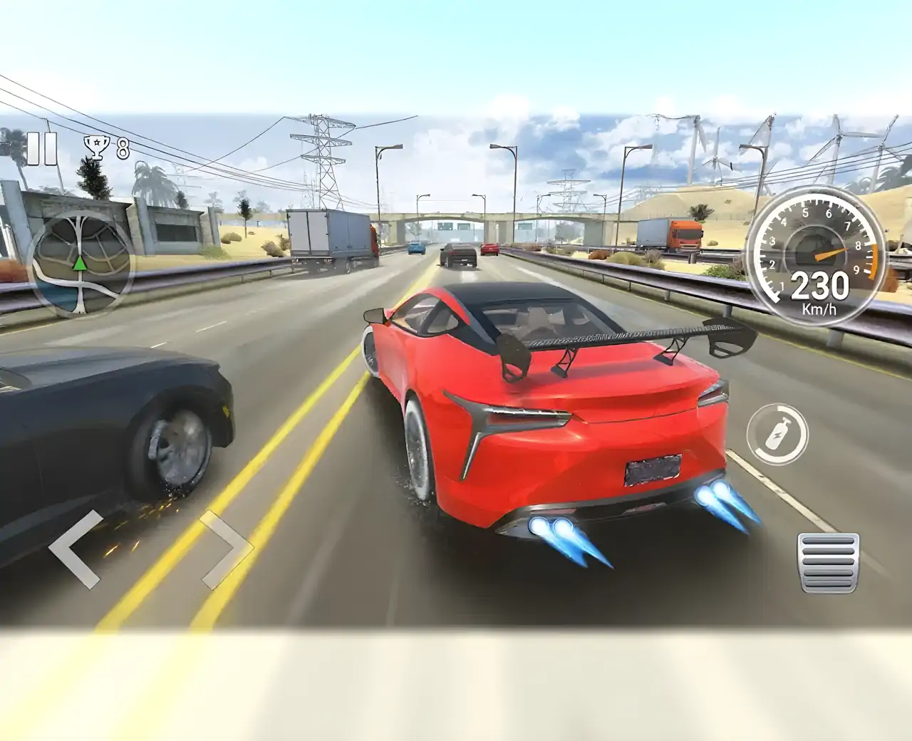 堵车驾驶模拟器