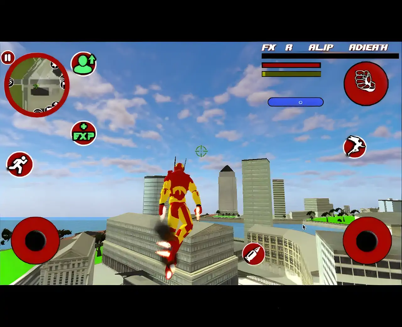 钢铁英雄超级英雄战斗