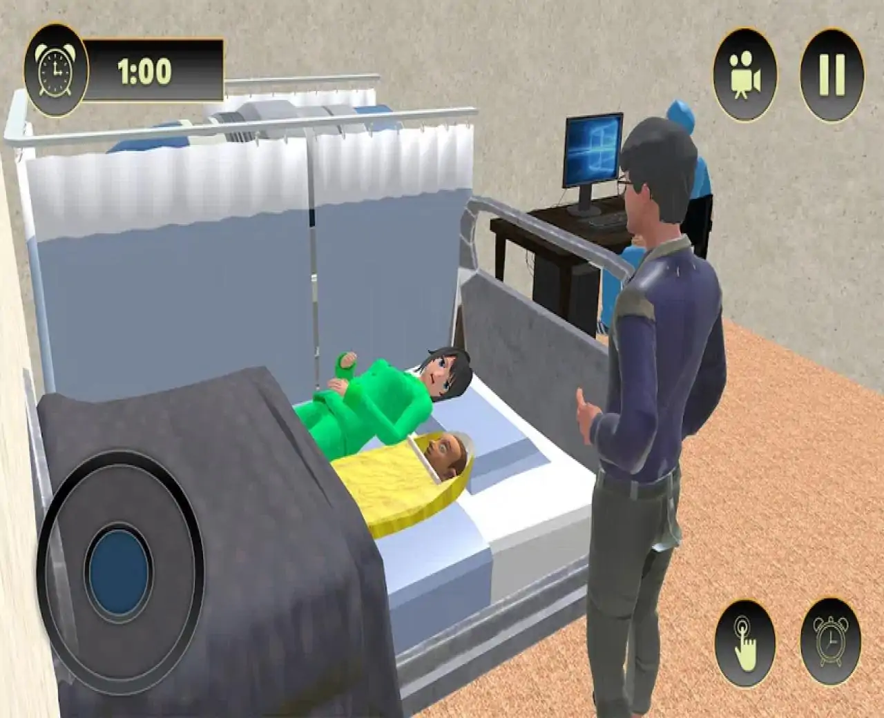 动漫怀孕妈妈家庭模拟