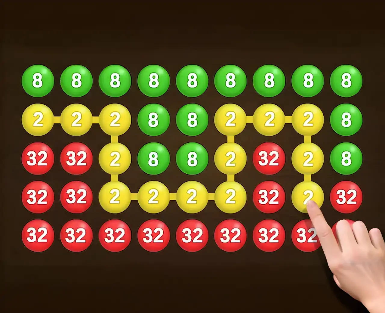 数字泡泡合并-经典的数字游戏