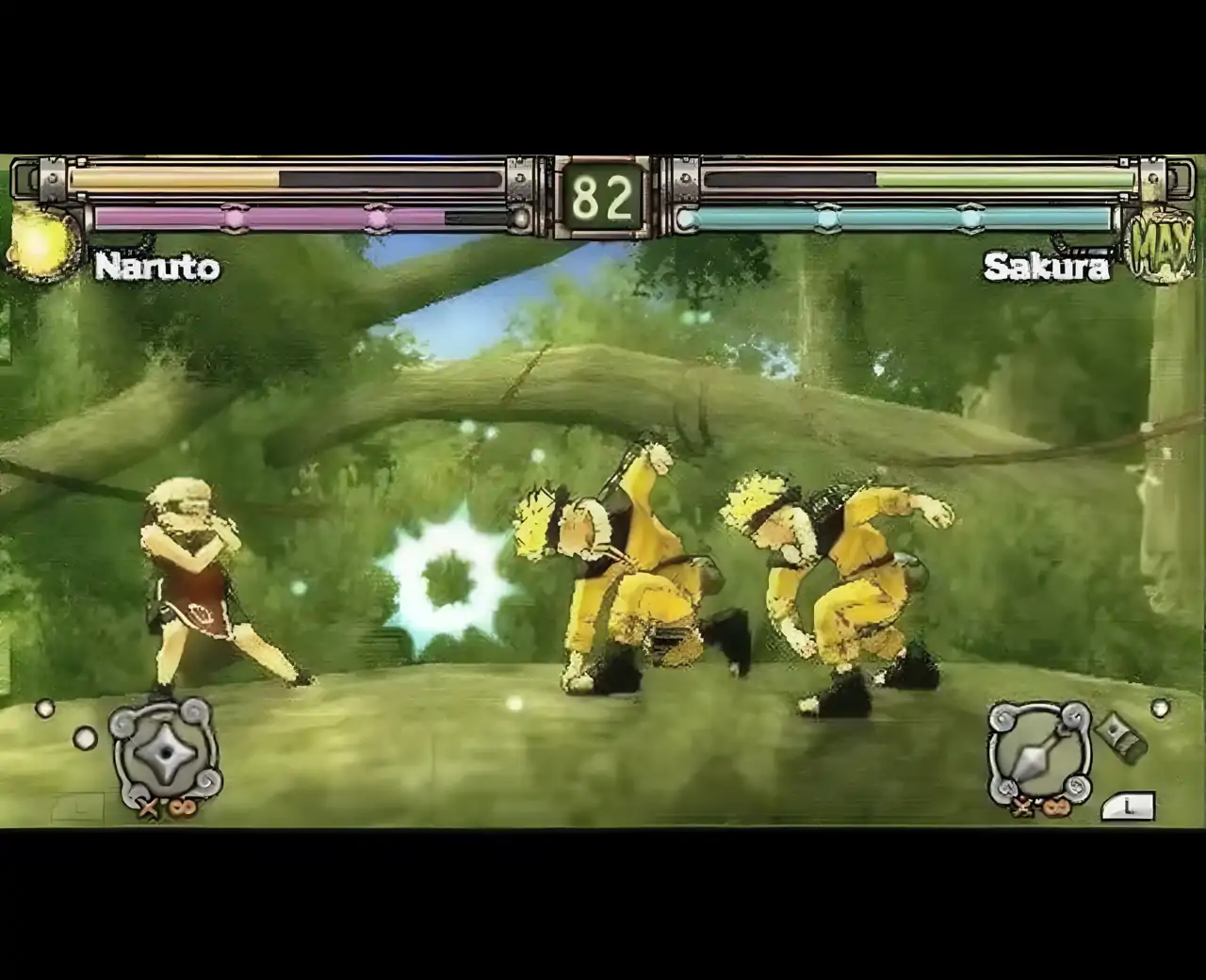 火影忍者英雄2无幻城之卷(PSP游戏)