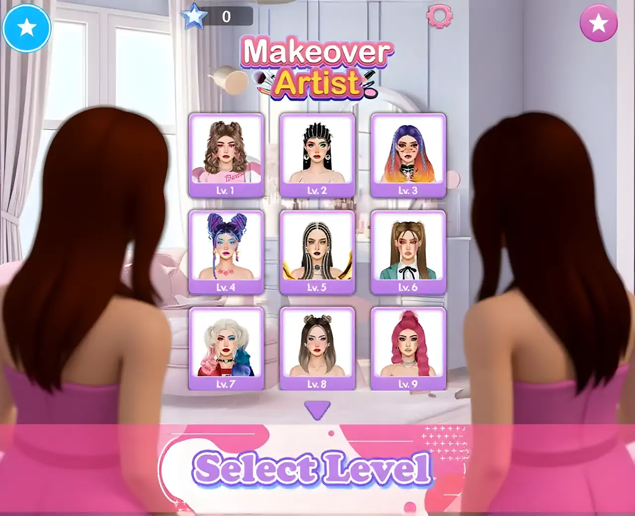 时尚改造大师：化妆游戏