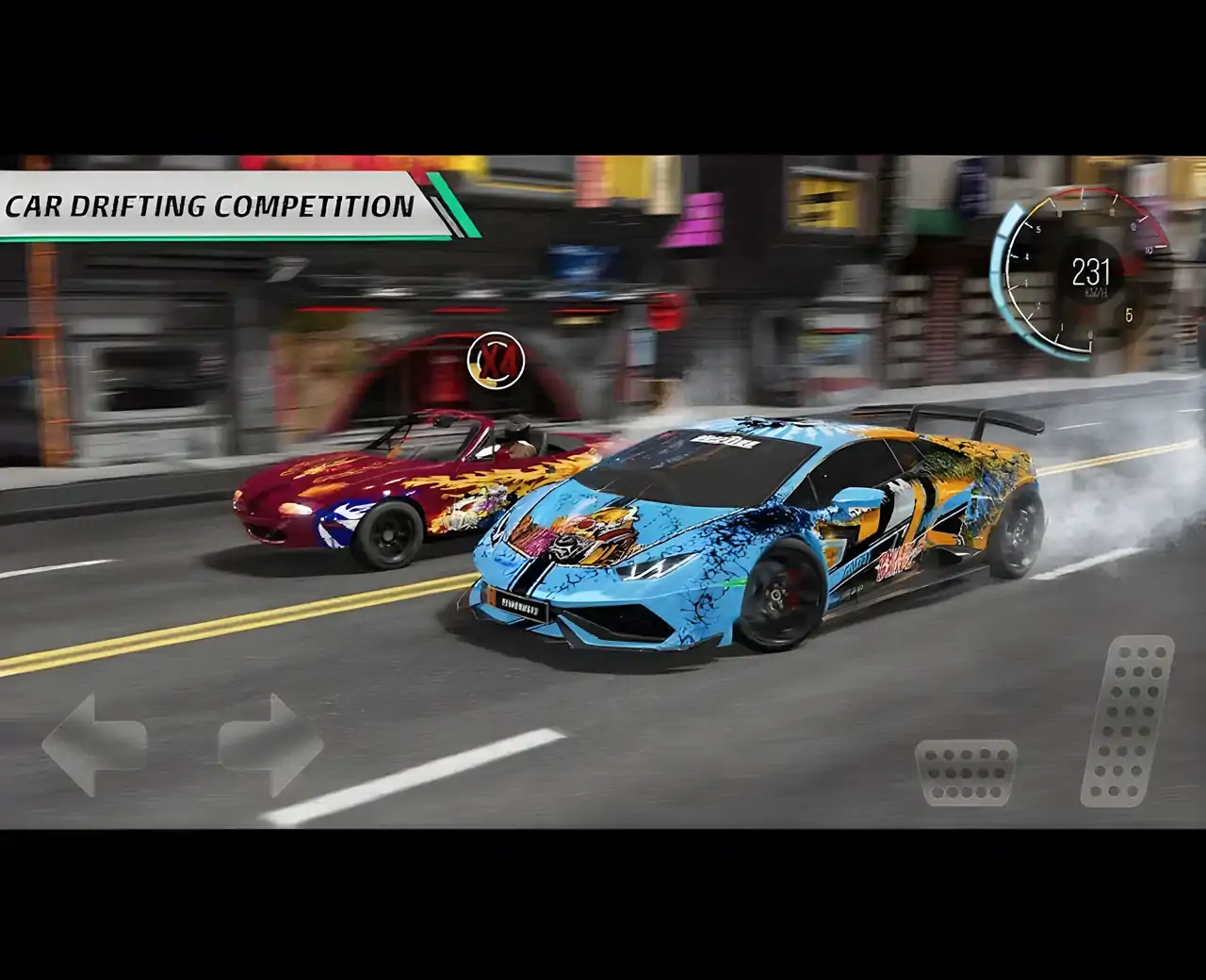 汽车最大漂移赛车游戏3D