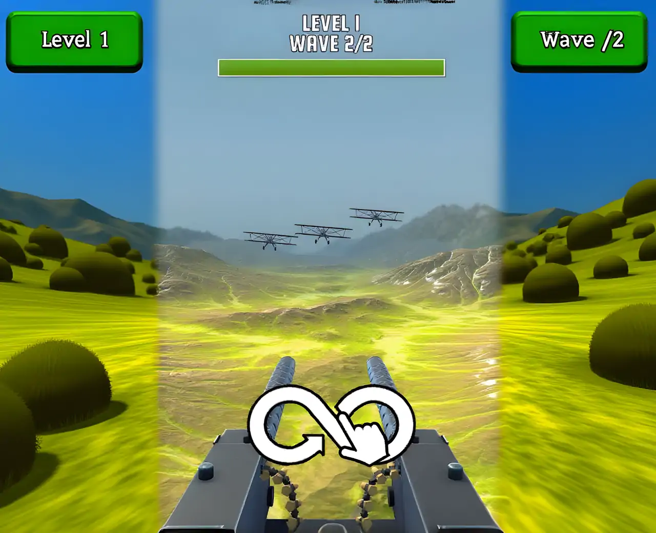 飞机3D：天空防御