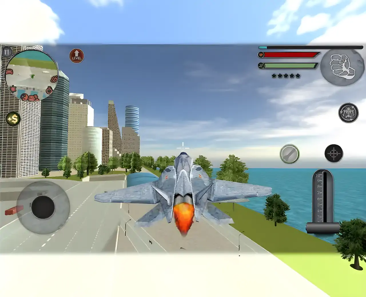 机器人飞机模拟器